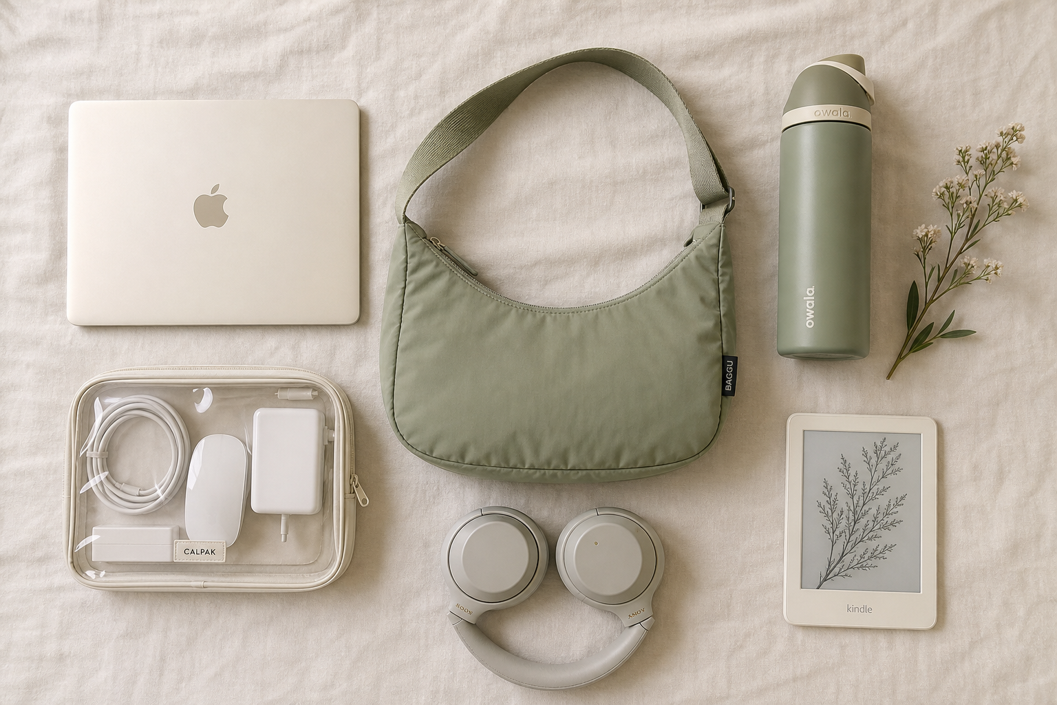Flat-Lay Breakdown: The “I Spend $8 on Matcha” Digital Nomad Setup
